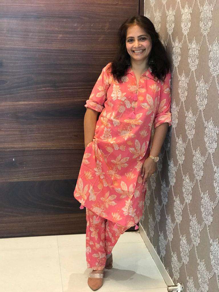 Floral pink co-ord set