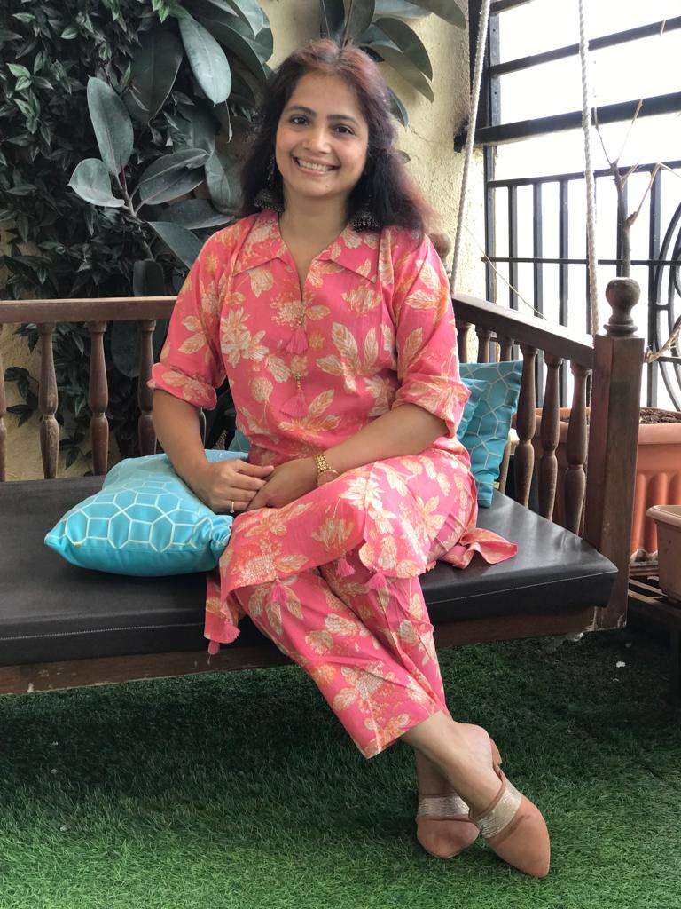 Floral pink co-ord set