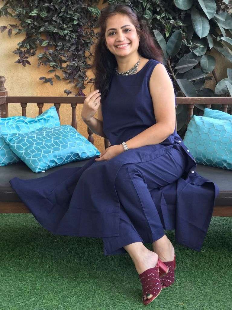 Solid Blue Color Co-ord Set