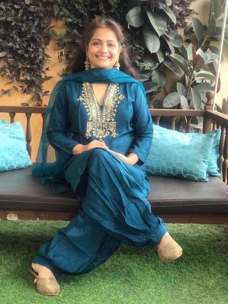 Dola Silk Teal Color 3 PC Set