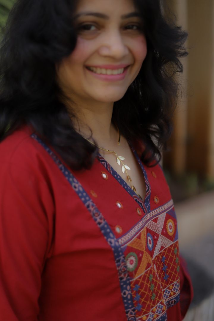 Maroon Colour Premium Cotton Dupatta Set