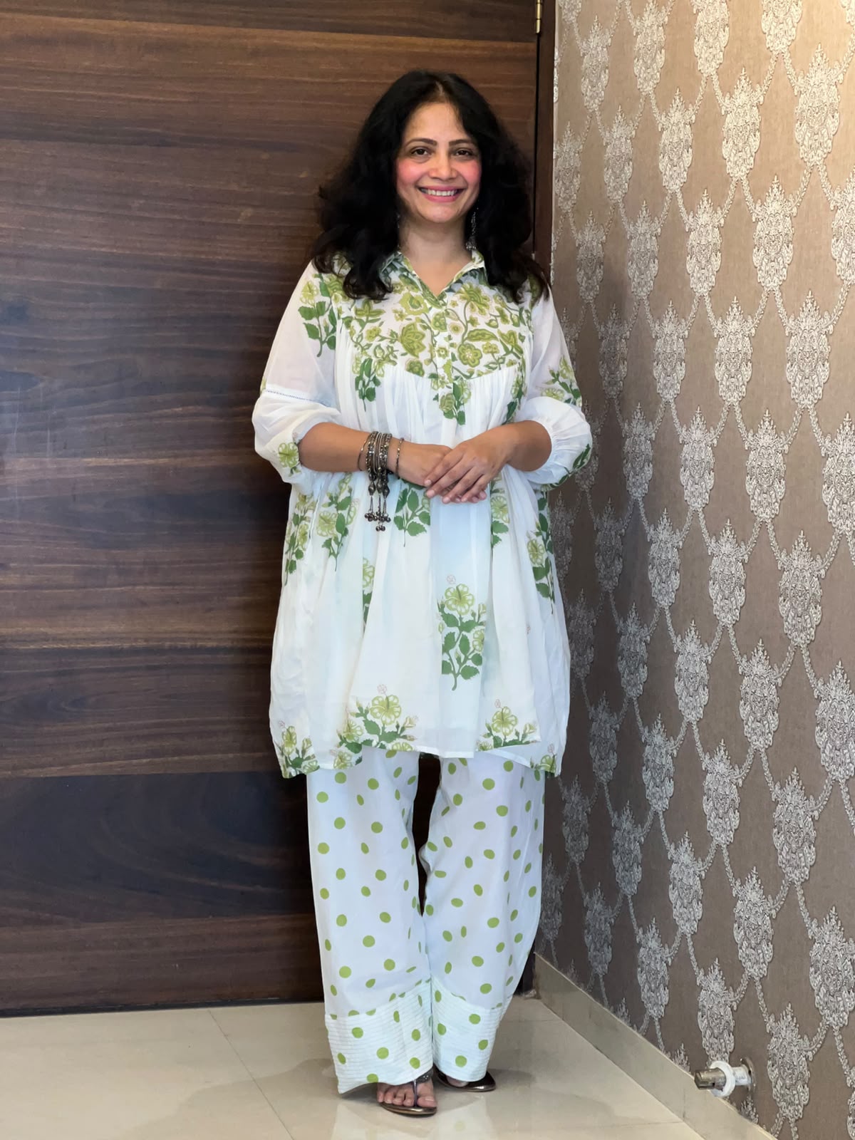 Farshi Salawar Mul Cotton Set