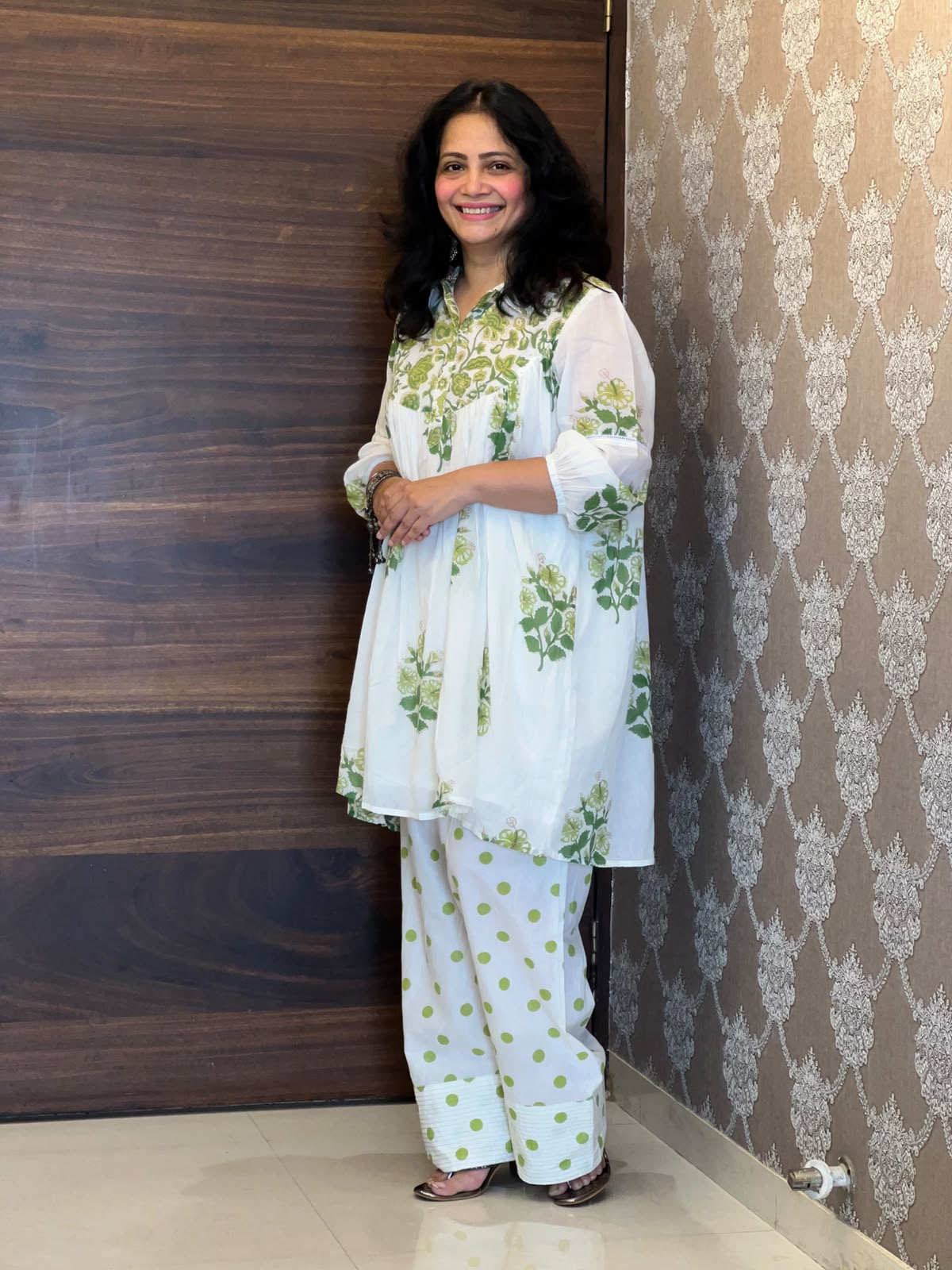Farshi Salawar Mul Cotton Set